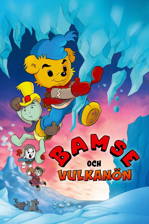 Постер фильма «Bamse och Vulkanön»