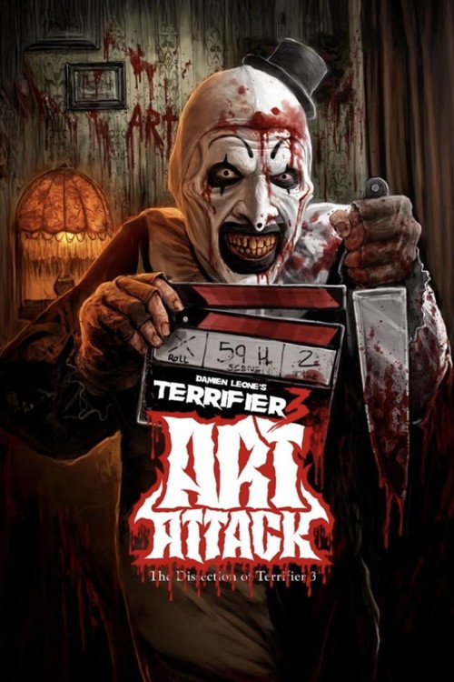 Постер фильма «Art Attack! The Dissection of Terrifier 3»