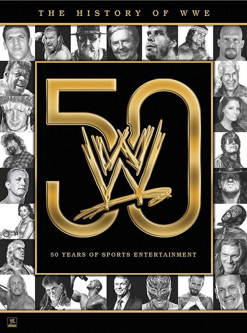 Постер фильма «The History of WWE: 50 Years of Sports Entertainment»