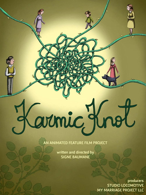 Постер фильма «Karmiskais mezgls»