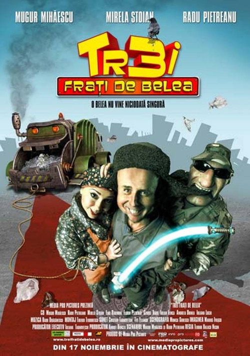 Постер фильма «Trei frați de belea»