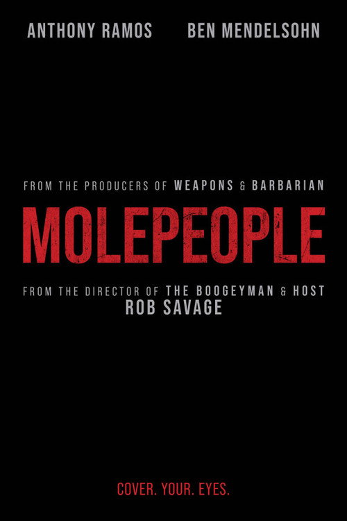 Постер фильма «Molepeople»