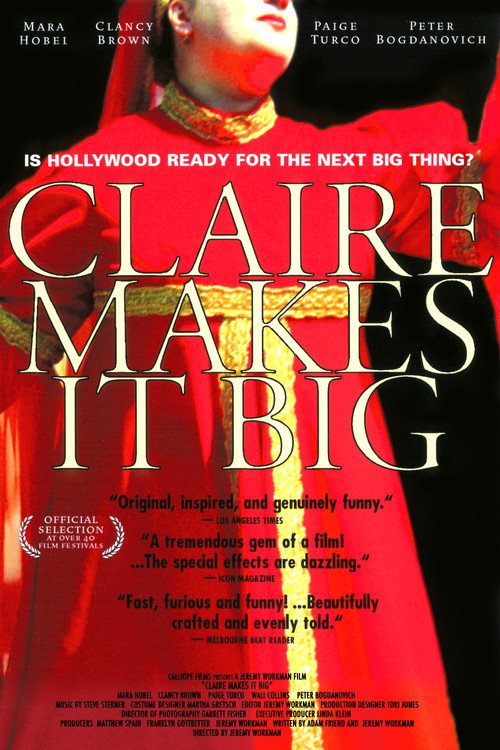 Постер фильма «Claire Makes It Big»