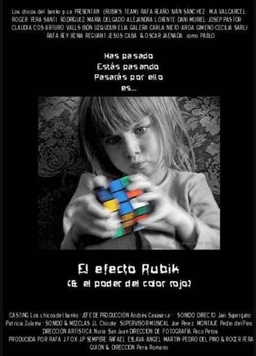 Постер фильма «El efecto Rubik (& el poder del color rojo)»