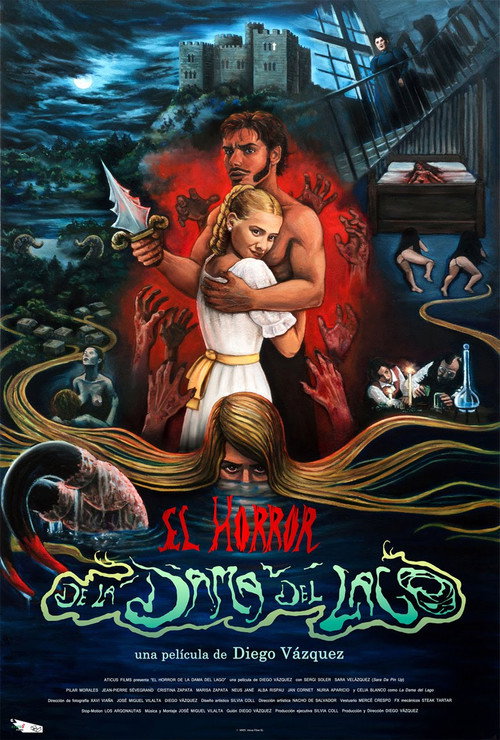 Постер фильма «El Horror de la Dama del Lago»