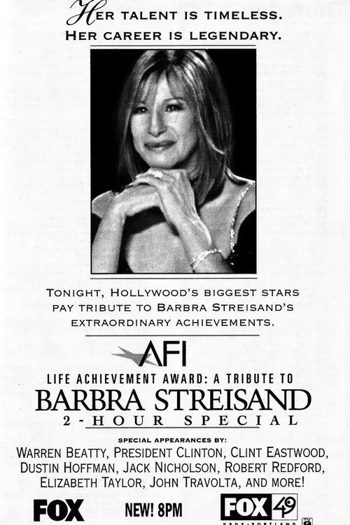 Постер фильма «AFI Life Achievement Award: A Tribute to Barbra Streisand»