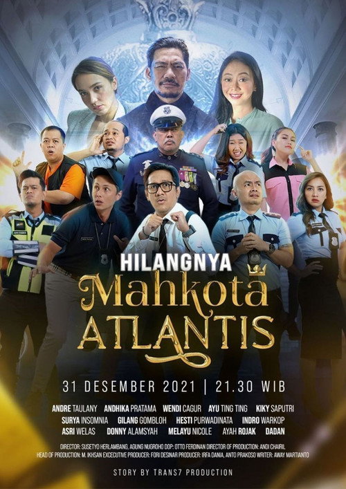 Постер фильма «Hilangnya Mahkota Atlantis»