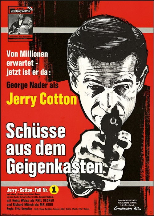 Постер фильма «Jerry Cotton - Schüsse aus dem Geigenkasten»