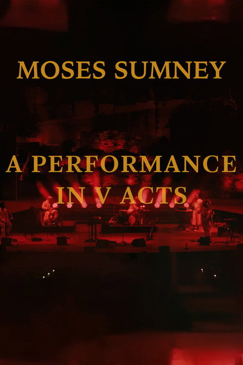 Постер фильма «Moses Sumney: A Performance in V Acts»