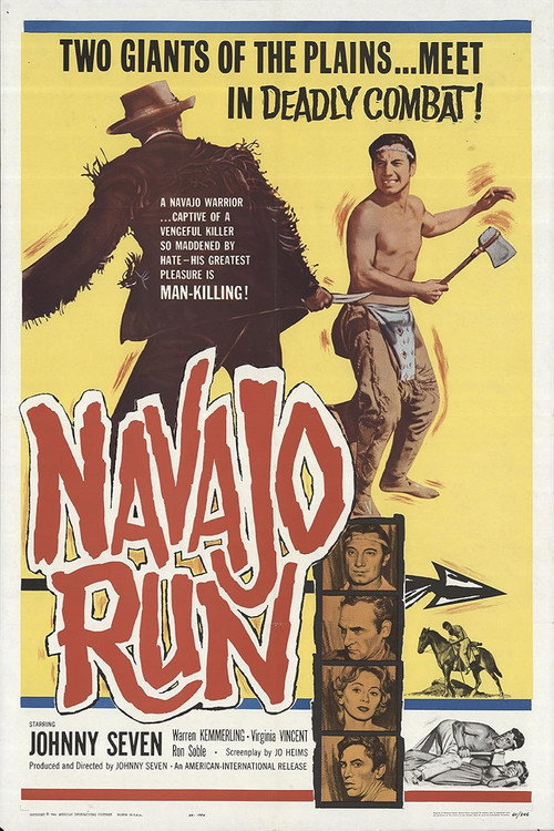 Постер фильма «Navajo Run»