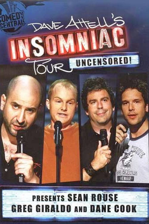 Постер фильма «Dave Attell's Insomniac Tour: Uncensored!»