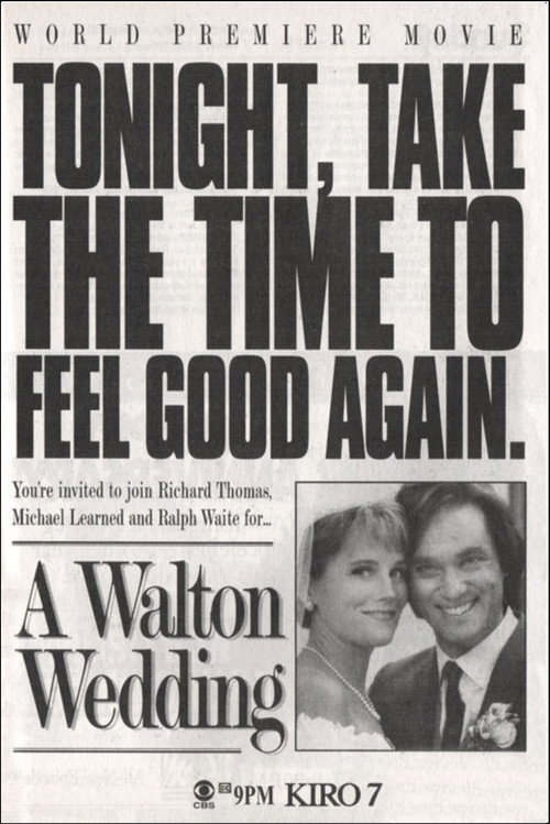 Постер фильма «A Walton Wedding»