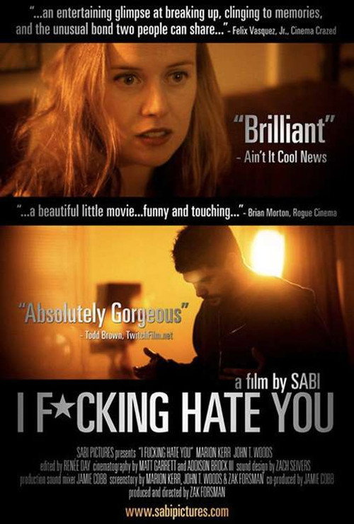 Постер фильма «I Fucking Hate You»