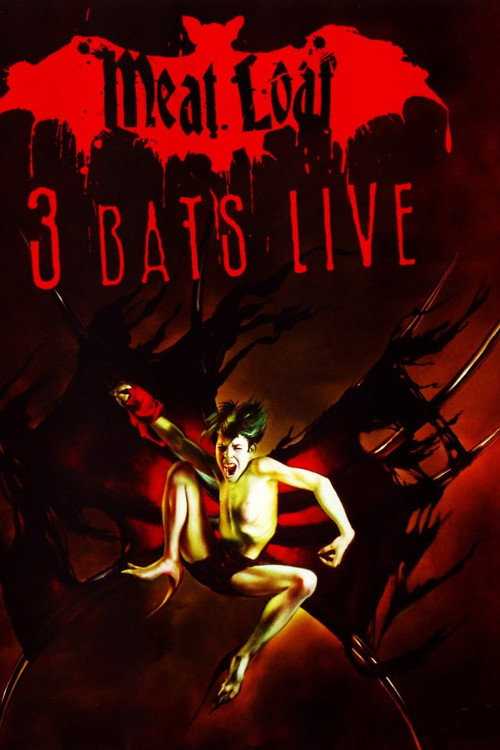 Постер фильма «Meat Loaf: Three Bats Live»