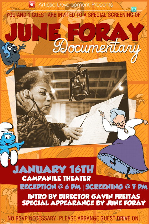 Постер фильма «The One and Only June Foray»