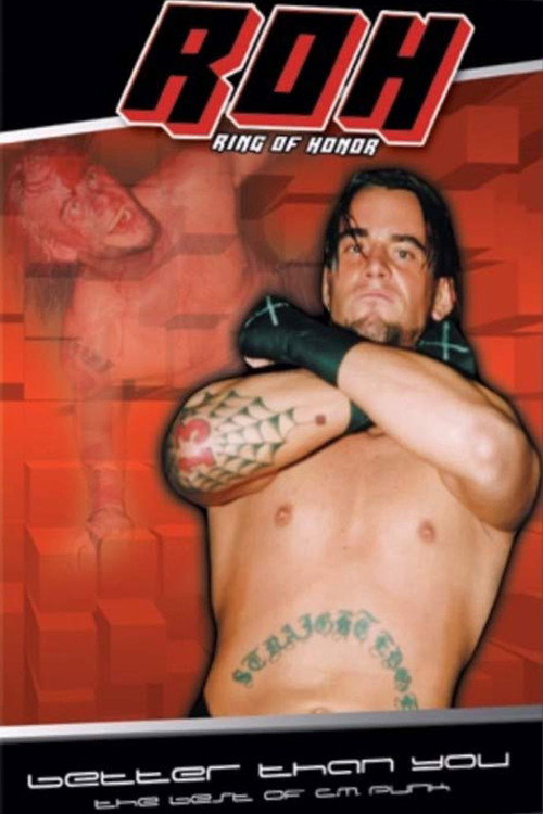 Постер фильма «ROH: The Best of CM Punk Vol. 1 - Better Than You»