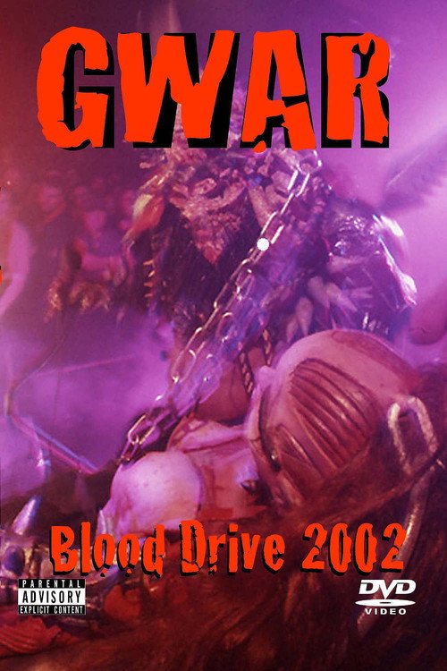 Постер фильма «GWAR: Blood drive 2002»