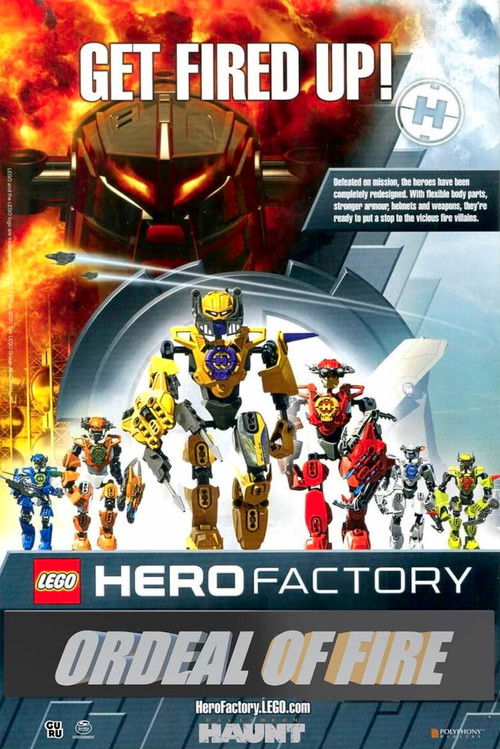 Постер фильма «LEGO Hero Factory: Ordeal of Fire»