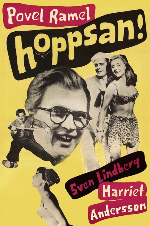 Постер фильма «Hoppsan!»