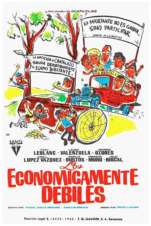 Постер фильма «Los económicamente débiles»