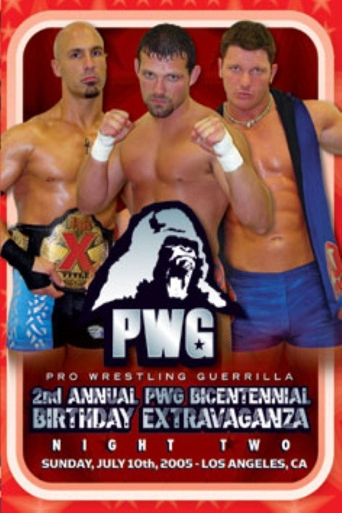 Постер фильма «PWG: 2nd Annual Bicentennial Birthday Extravaganza - Night Two»