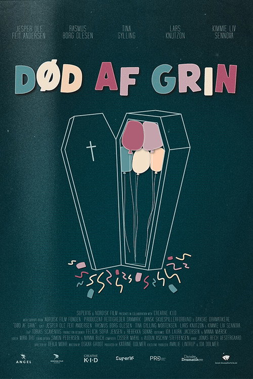 Постер фильма «Død af grin»