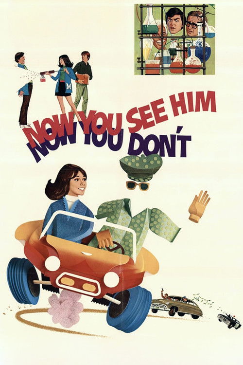 Постер фильма «Now You See Him, Now You Don't»