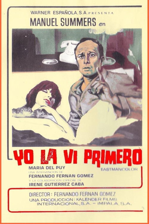 Постер фильма «Yo la vi primero»