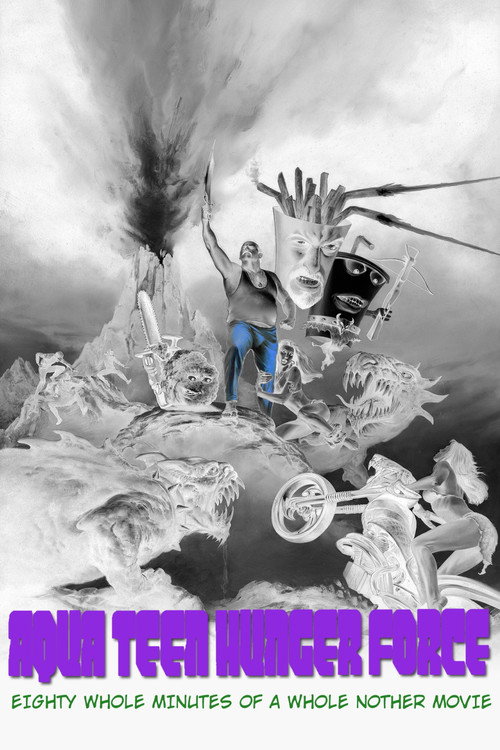 Постер фильма «Aqua Teen Hunger Force Eighty Minutes of a Whole Nother Movie»
