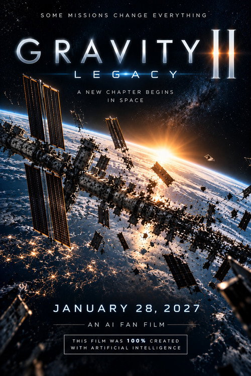 Постер фильма «Gravity II: Legacy - An AI Fan Film»