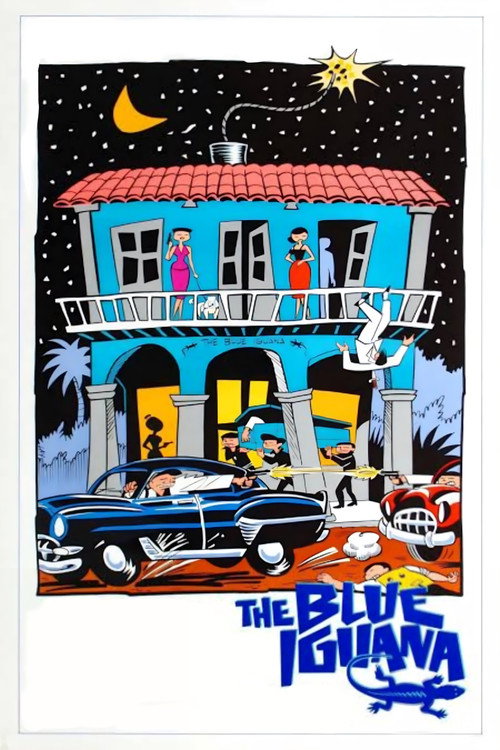 Постер фильма «The Blue Iguana»