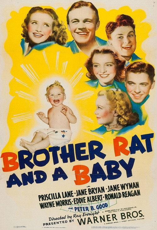 Постер фильма «Brother Rat and a Baby»