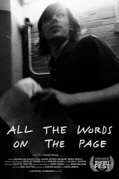 Постер фильма «All the Words on the Page»