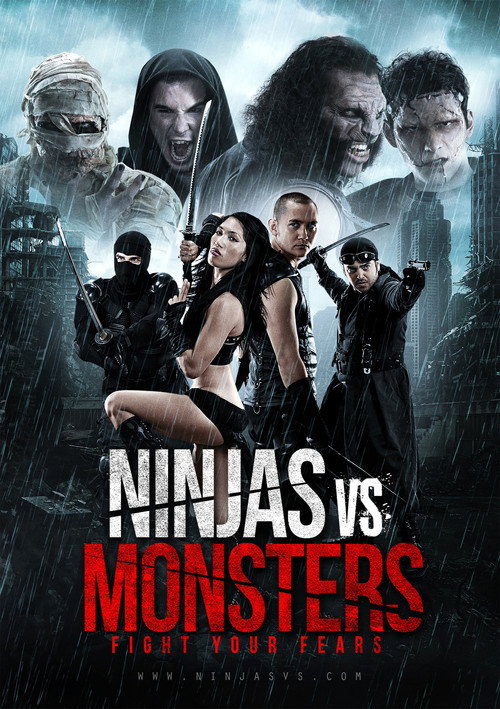 Постер фильма «Ninjas vs. Monsters»