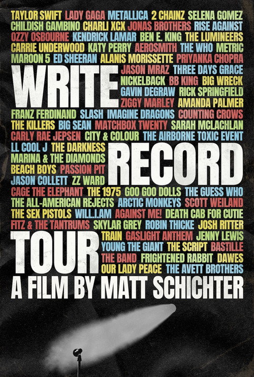 Постер фильма «Write Record Tour»