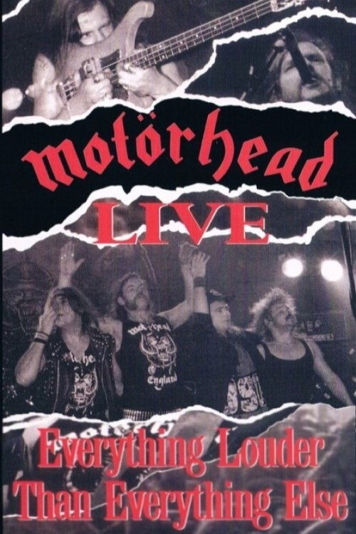 Постер фильма «Motörhead - Everything Louder Than Everything Else»