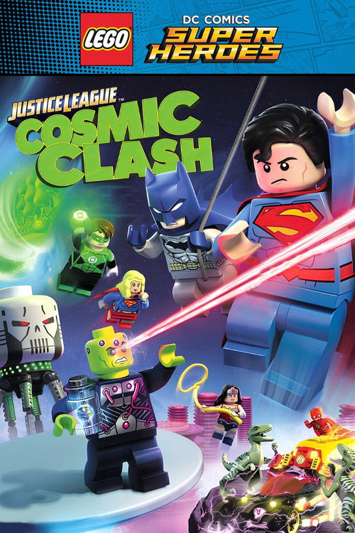 Постер фильма «Лего Супергерои DC: Лига Справедливости – Космическая битва»