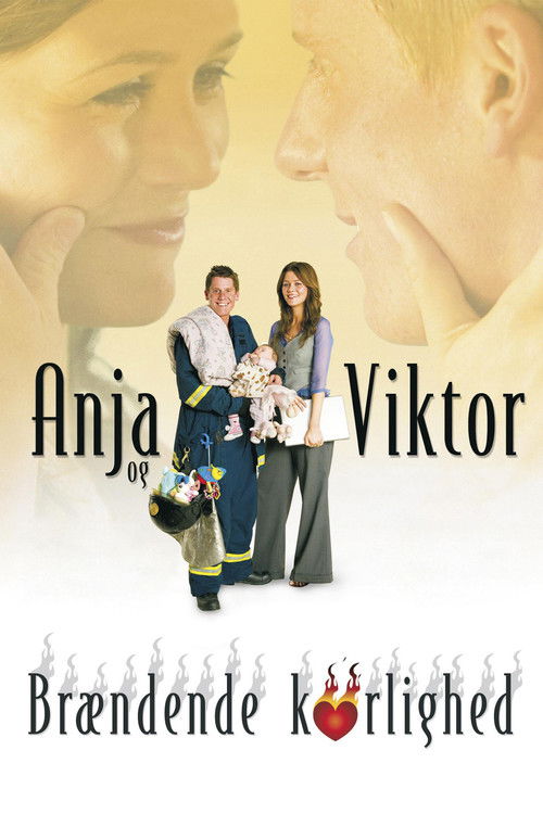 Постер фильма «Anja og Viktor: Brændende kærlighed»