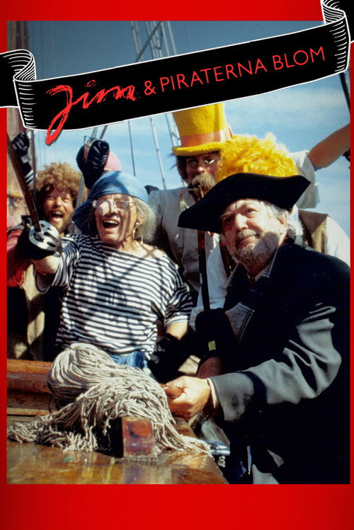 Постер фильма «Jim och piraterna Blom»