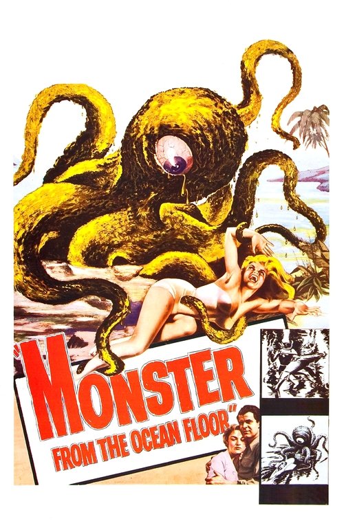 Постер фильма «Monster from the Ocean Floor»