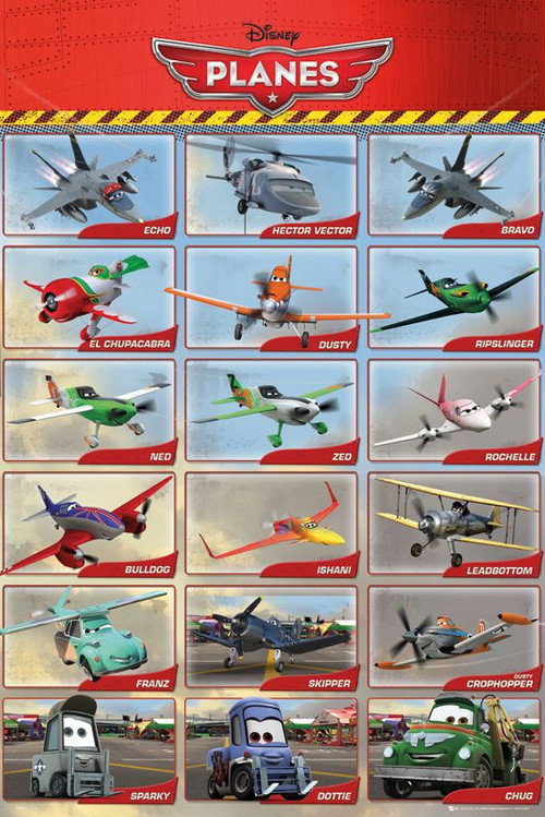 Постер фильма «Planes: Meet the Stars»