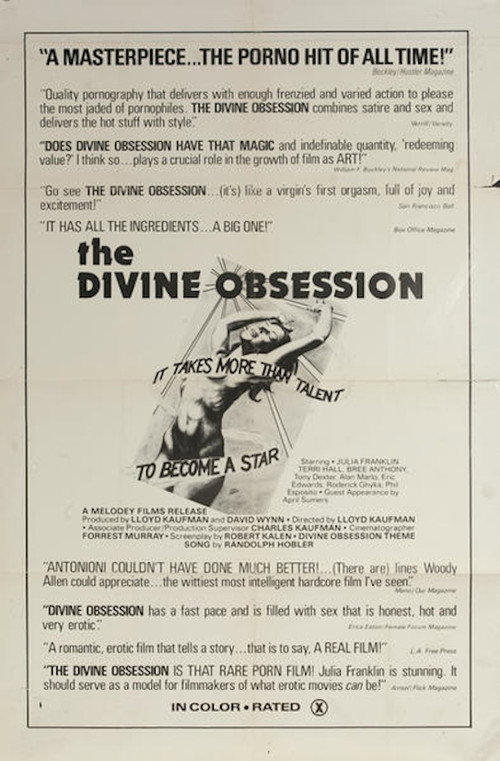 Постер фильма «The Divine Obsession»