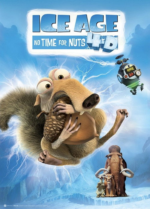 Постер фильма «Ice Age: No Time for Nuts 4-D»