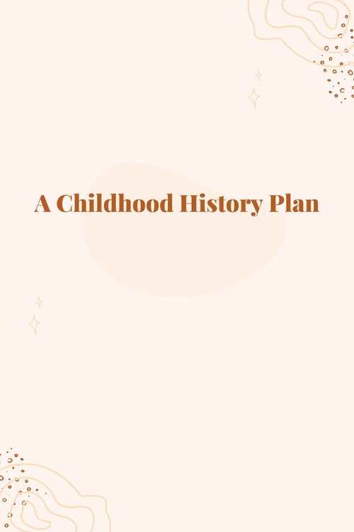 Постер фильма «A Childhood History Plan»