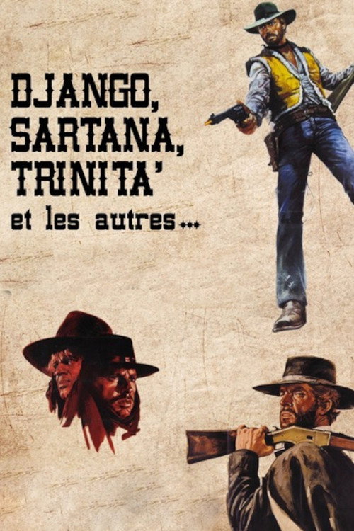 Постер фильма «Django, Sartana, Trinita' et les autres…»