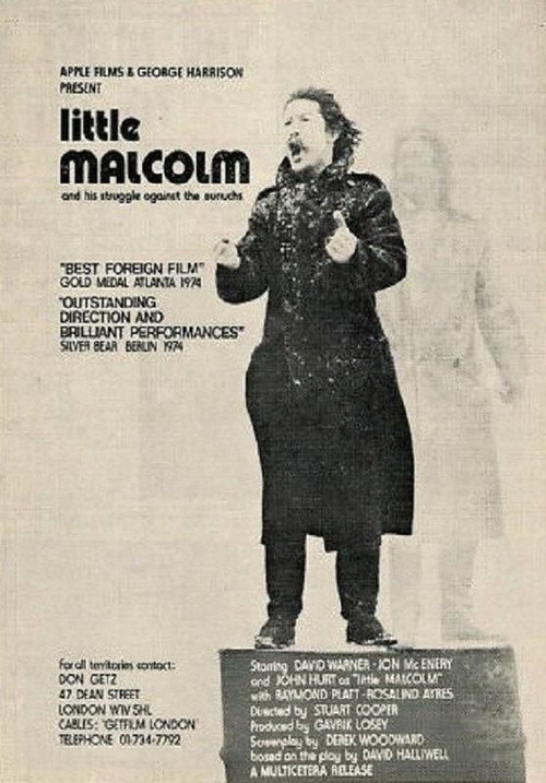 Постер фильма «Little Malcolm and His Struggle Against the Eunuchs»