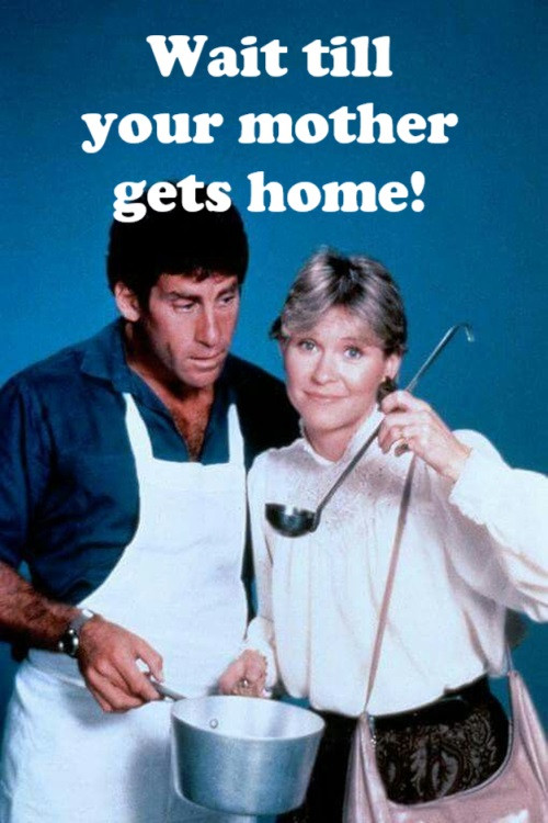 Постер фильма «Wait Till Your Mother Gets Home»