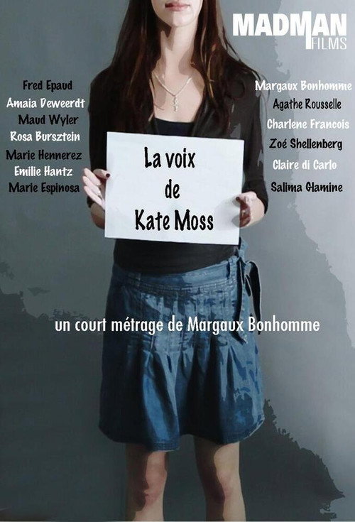 Постер фильма «La voix de Kate Moss»