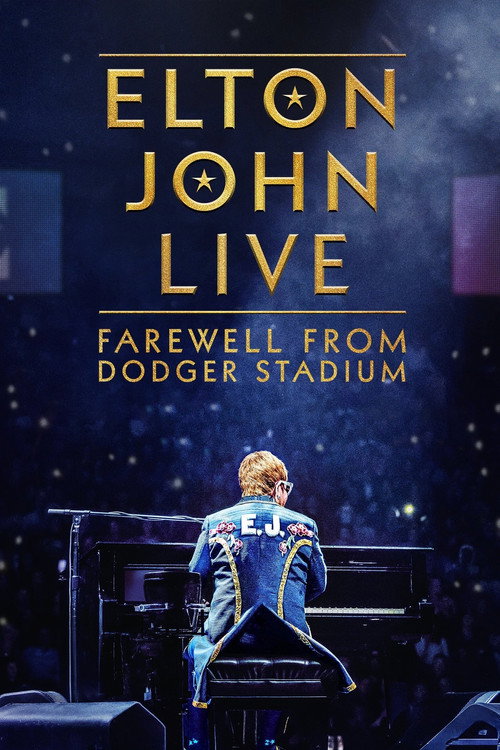 Постер фильма «Elton John Live: Farewell from Dodger Stadium»