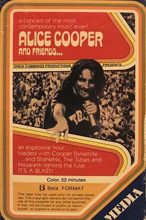 Постер фильма «Alice Cooper and Friends»